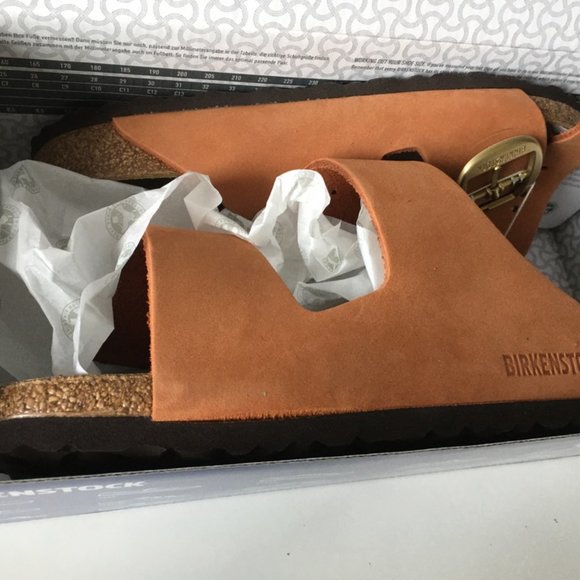 ❗️SOLD❗️Arizona Big Buckle Nubuck Leather Pecan - Picture 5 of 10